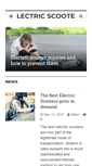 Mobile Screenshot of electricscooters.com
